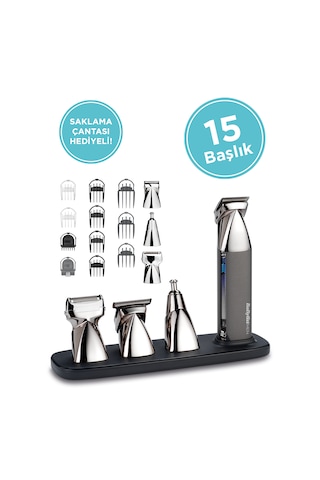Babyliss MT996E Super X Metal 14 Başlıklı Lityum Yüz & Vücut Bakım Kiti