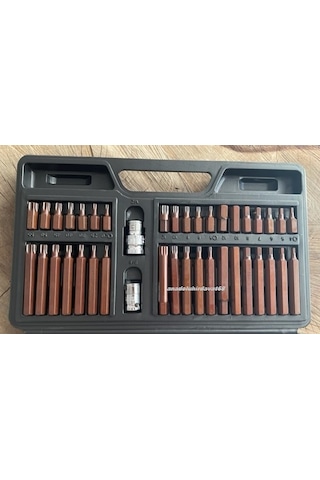 Baytec S2 Çelik 40 Parça Tork Set Otomotiv Seti T55 Tork Seti 12 Alyan Seti