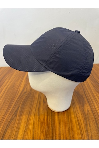 Hamze Mikro Paraşüt Delikli Kumaş Yazlık Unisex Beyzbol Cap Şapka Lacivert