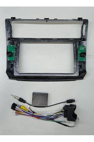 Citroen C4 Tablet Teyp Çerçevesi 9 İnç 2005-2011