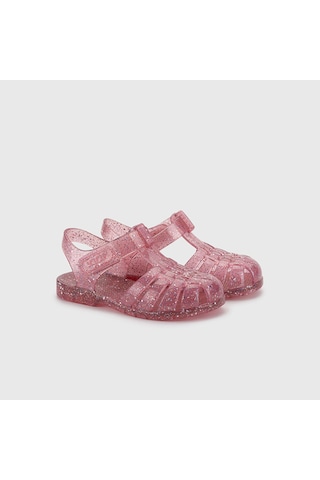 Igor S10329 CLASICA CRISTAL Çocuk Fucsia Multi Glitter Sandalet