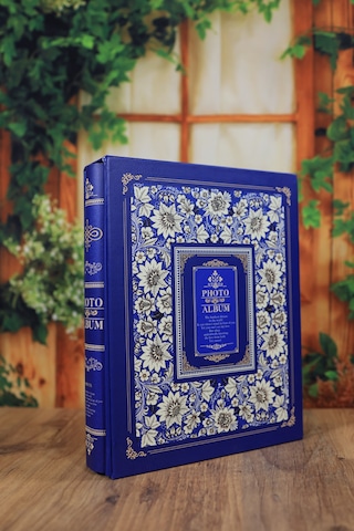 Nrcn 10x15 Cm 200'lük Desenli Ve Kutulu Deluxe Fotoğraf Albümü