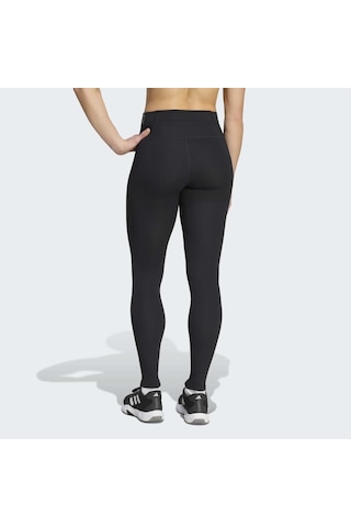 Adidas Kq5810 All Me Rıb L Kadın Spor Tayt Siyah