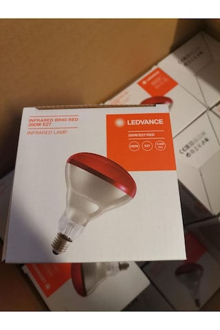 Osram 250w İnfrared Kırmızı Ampul E27, Isıtıcılı Lamba