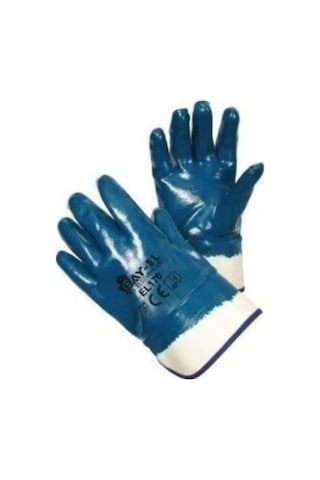 Nalburkent Bay-el El170 Nitril Kaplama İş Eldiveni 10 Beden Petrolcü Sıvacı