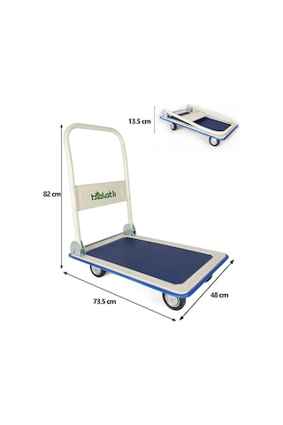 Balatlı PH150  Paket Taşıma Arabası 150 KG