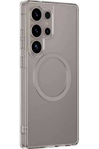 Galaxy Uyumlu S25 Ultra Kılıf Magsafe Uyumlu Amazingthing Minimal Serisi Kapak Titanyum - Gri