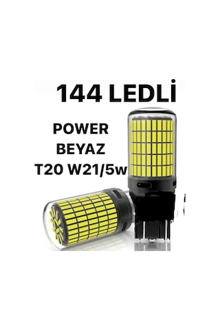 T20 W21/5w Çift Duy 7443 Dipsiz Gündüz Farı, Stop Ve Geri Vites L