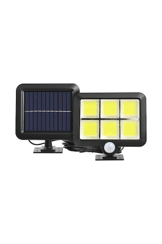 Güneş Enerjisi Panelli 6 Led Bahçe Aydınlatma