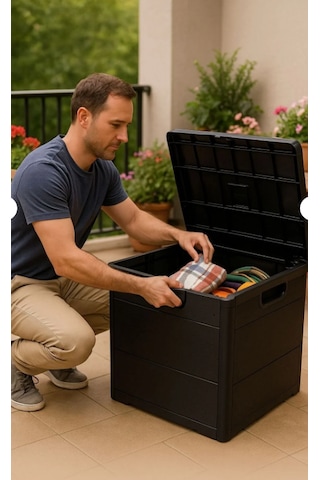 Rika Garden 120 Lt Bahçe, Balkon, Kiler, Depolama Sandığı