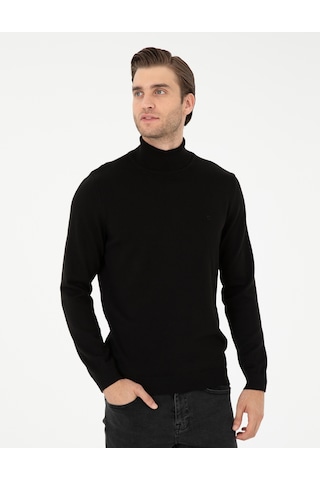 Pierre Cardin Erkek Siyah Kazak /triko 50296582-vr046 Siyah