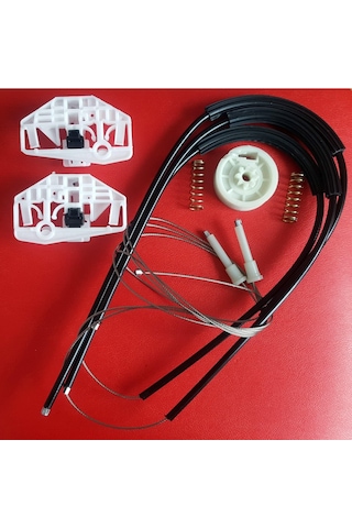 Citroen Berlingo 1996-2008 Ön Elektrikli Cam Kriko Teli Tamir Set 478782019