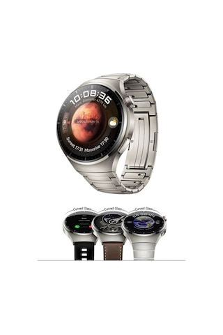 Erkek Kol Saati Akıllı Saat Amoled Ekran 3 Kordonlu Smart Watch 4 Pro