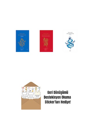 Fırtına Ciltli + Bir Yazdönümü Gecesi Rüyası Ciltli + Fırtına + Okuma Sticker'ları