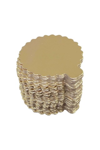 Gold Pasta Altlığı Kalın 11 Cm 50 Adet Diğer