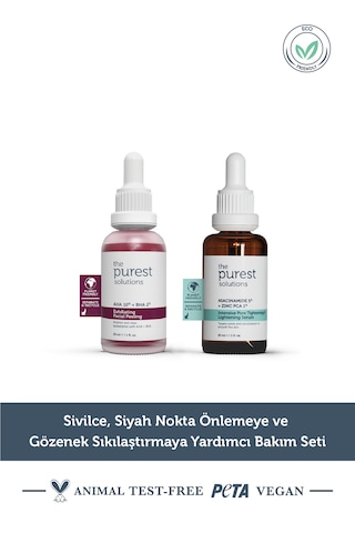 The Purest Solutions Sivilce Siyah Nokta Önlemeye Ve Gözenek Sıkı