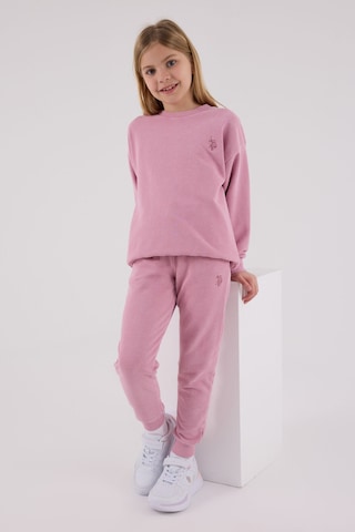 U.S. Polo Assn. Kız Çocuk Pembe Eşofman Takımı Us2302-c-v1 Pembe