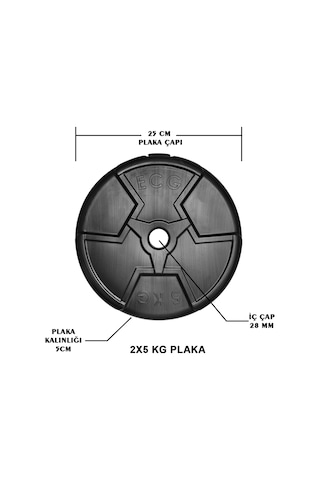 Ecgspor Hero Serisi 5 Kg Plaka-2 Adet