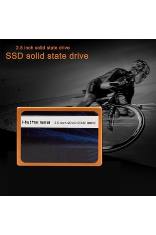 Hsthe Sea Ssd 2.5 İnç Plastik Katı Hal Sürücüsü Stabilite Yüksek Hızlı Okuma Ve Yazma Basit Hafif Enerji Tasarrufu Siyah 60gb