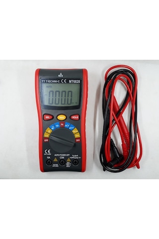 Wellhise MT 6828 Dijital Multimetre Ölçü Aleti