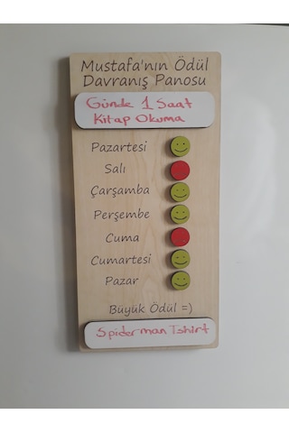 Davranış Ödül Panosu 30x15 Cm