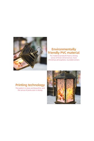 Gajeena Küçük Boy Sürmeli Altın Melek Noel Lamba, Pvc材质, 3 Adet Ag13 Pil Dahil, Bar Dekorasyonu Masaüstü Aksesuarı, Noel Hediyesi Ve Sanat Eseri Çok Renkli