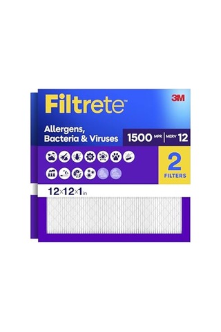 Hava Filtresi Mpr 1500 Merv 12 Zindeliklı Yaşam Ultra Alerjen 3 Aylık Pileli 1 Inç Hava Filtreleri 2 Filtre Diğer