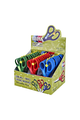 Brons Br-703 Okul Makası Yaylı Isimlikli