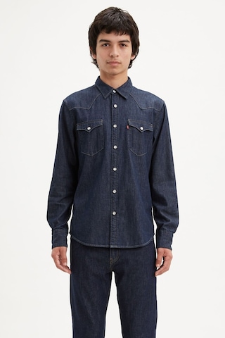 Levi's Barstow Western Standard Mavi Erkek Gömlek- Çok Renkli