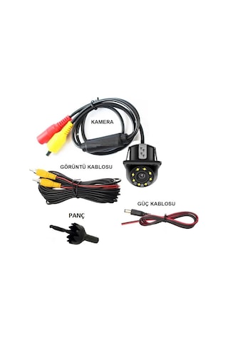 Hareketli Çizgili Trajectory Tecnology Işıklı Arka Görüş K