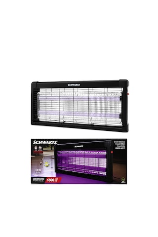 Lunaev Sinek Öldürücü Cız Cihazı Makine 2 Parça Led Floresan 100m2 Etkili 1800v 54x23.5 Cm Swık - 96
