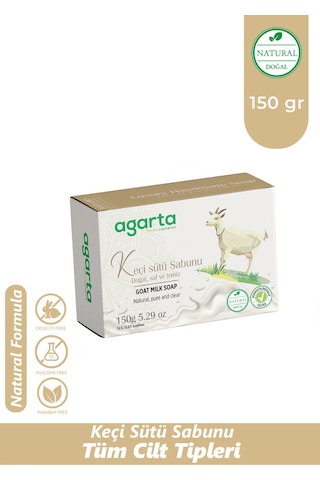 Agarta El Yapımı Doğal Keçi Sütü Sabunu 150 G