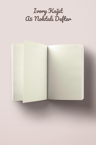 Vintage Serisi 10 - O Dilerse Her Zorluk Kolay Olur Bullet Journal A5 Noktalı Defter Genel