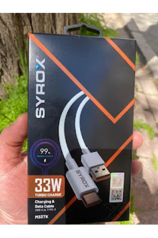 Vivo Y36 Uyumlu 33w Watt Hızlı Turbo Şarj Kablosu Yerli Üretim
