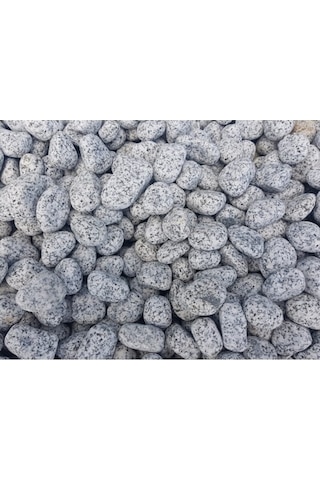 Benekli Taş 1 KG 2-4 CM Siyah Beyaz Benekli Taş Granit Dolomit Taş Dekoratif Taş Bahçe Dekor Taşı