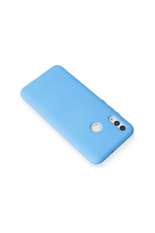Newface Huawei P Smart 2019 Kılıf Nano İçi Kadife Silikon Semeglbl - 55 - Mavi