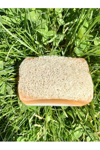 Doğal Kabak Lifli Ballı Keçi Sütlü Sabun