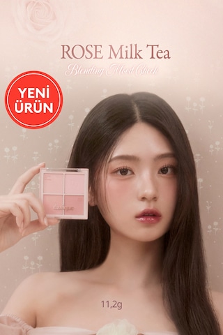 Dasique Karıştırılabilir Renk Tonlarına Sahip 4lü Allık Blending Mood Cheek 15 Rose Milk Tea 15 Rose Milk Tea
