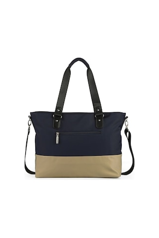 Novahub Moveevo Insular Tote Omuz Askılı Anne & Bebek Çantası - Bez Pedi +2 Aksesuar Dahil Mavi