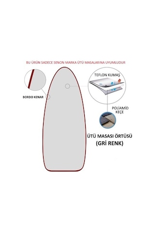 Senon Aır Actıve Ütü Masası Örtüsü 1