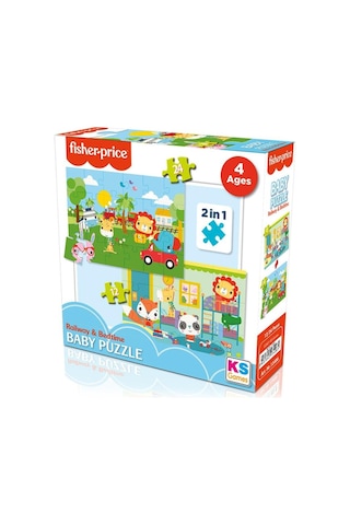 Fisher Price Baby Puzzle Railway Bedtime 2In1