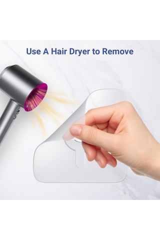 Hombey 30 Adet Akrilik Güçlü İz Olmayan Paspas - 5 Kg Yük Taşıma, Çerçeve/ Anahtar/ Giysi Asma, Çimento/ Ahşap Duvarlar Uyumlu Çok Renkli