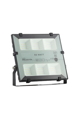 Şahnet 50w Suya Dayanıklı Dış Mekan Led Projektör Beyaz 6500k Ip6 N11.1338