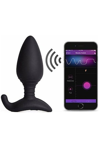 Lovense Hush Telefon Kontrollü Anal Plug 12 Cm