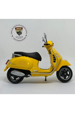 Vespa Gts Super 1:12 Diecast Scooter Model Oyuncak Lisanslı Metal Maket & Koleksiyon