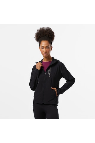 United4 Sport Full Zipped Kadın Siyah Sweatshirt U4rw Siyah
