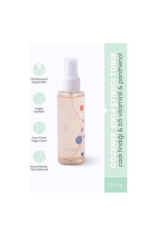 Face Tonic 120 Ml Witch Hazel B5 Vit Gözenek Sıkılaştırıcı Sebum Dengeleyici Hızlı Etki