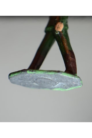 Eski Orijinal Kurşun Asker Renkli Figür 4,5 Cm. I. Dünya Savaşı Alman Askeri.
