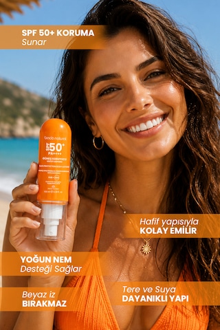 50 Spf Güneş Koruyucu Vücut Losyonu 100 Ml