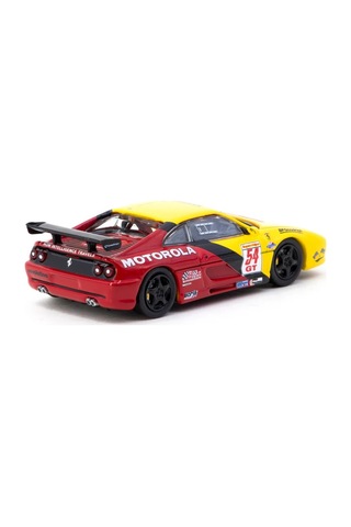 Tarmac Works X İxo 1:64 Ferrari F355 Challenge World Challenge Series 2000 54 Diecast Model Araba Kırmızı